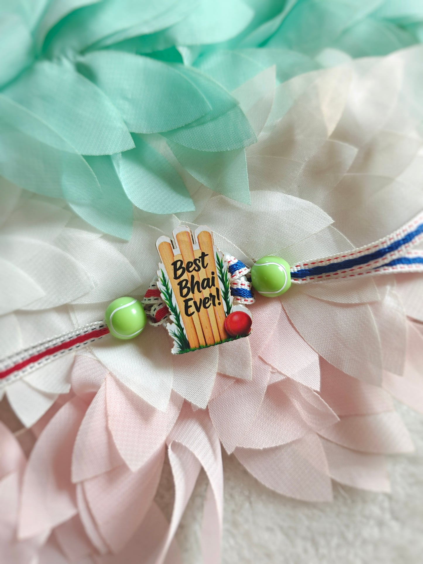 Best Bhai Ever Cricket Rakhi