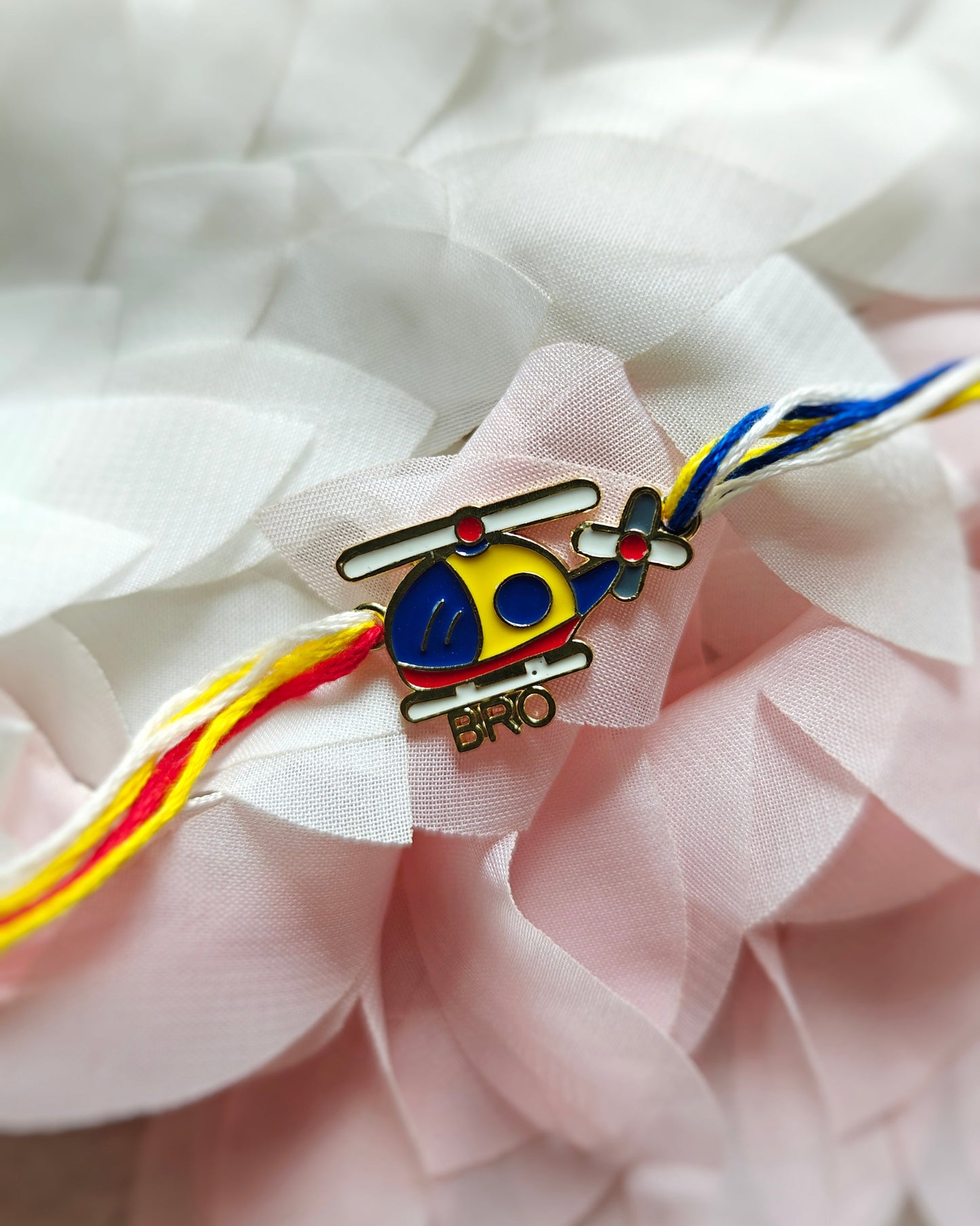 helicopter rakhi for kids colorful cute rakhi for brother with multicolor thread