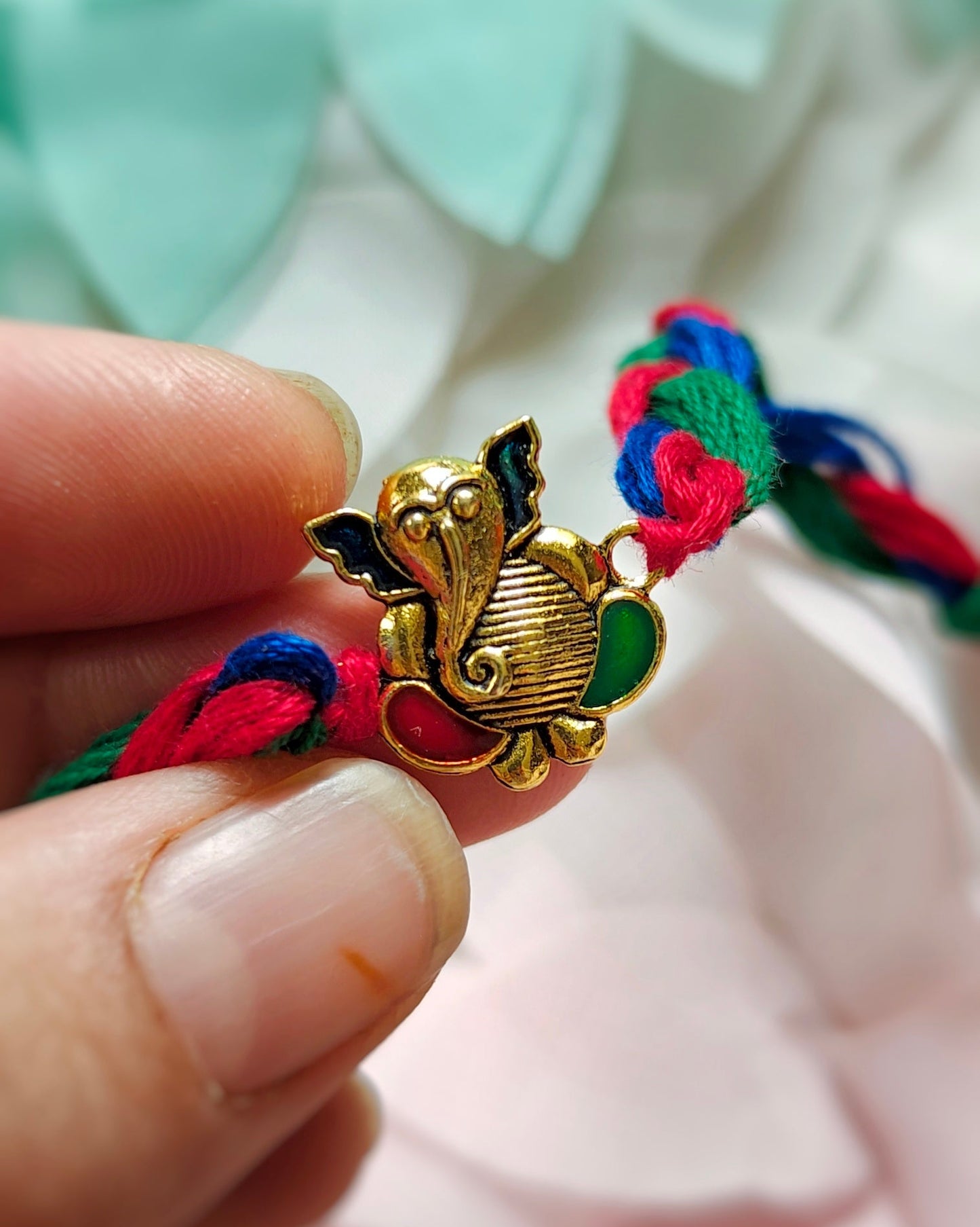 Colorful Ganesha Rakhi