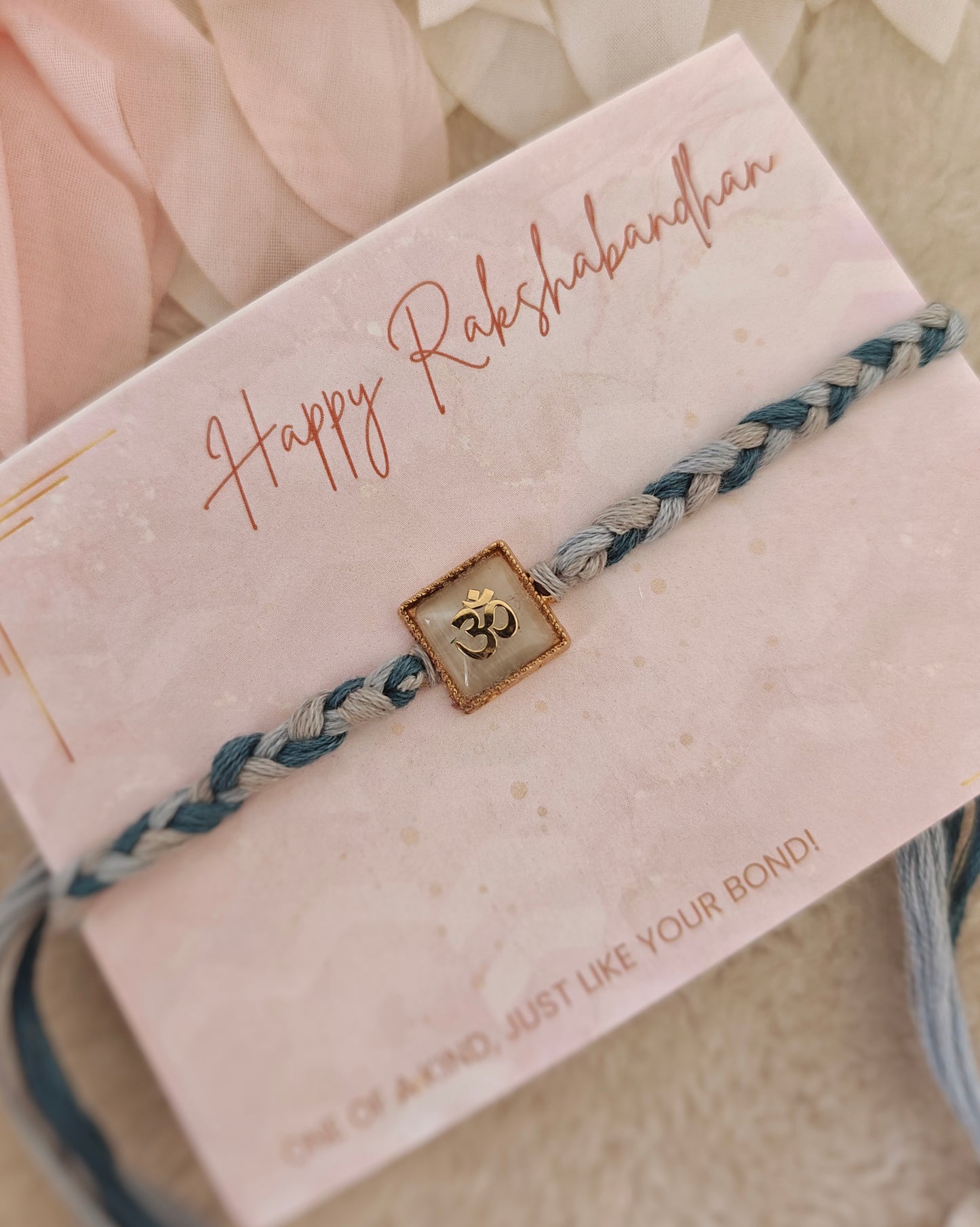Sacred Om Minimal Rakhi