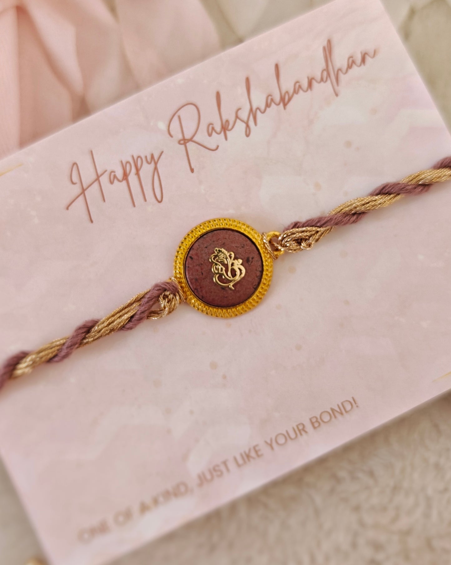 Divine Ganesha Dial Rakhi