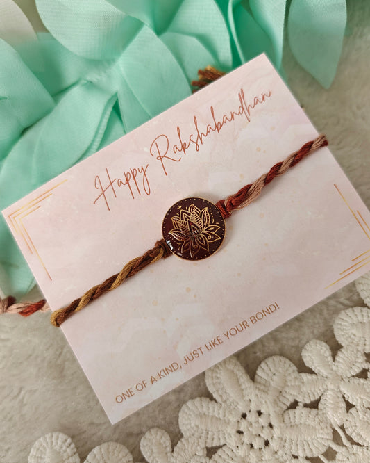 Sacred Lotus Rakhi