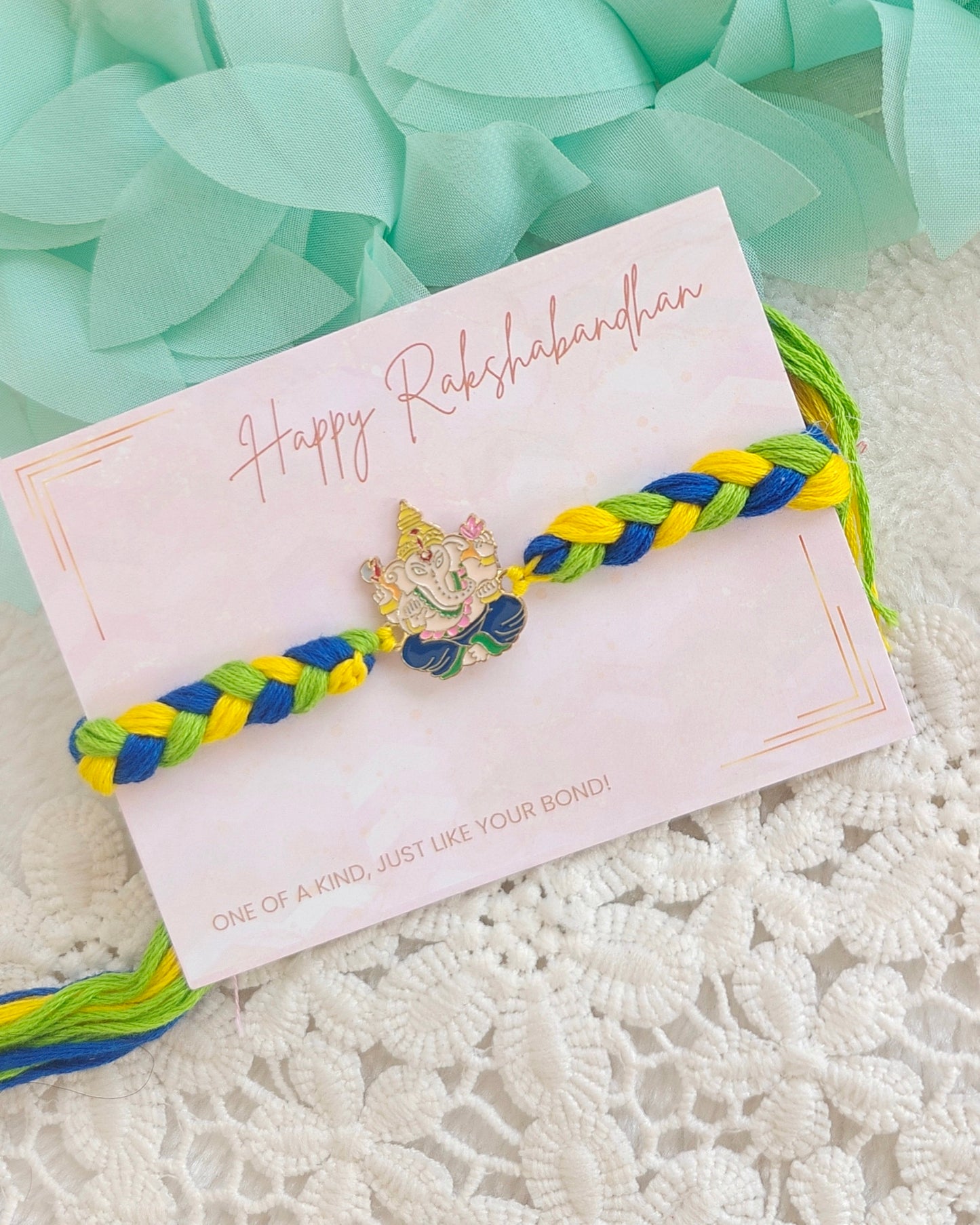 Ganesha Charm Rakhi