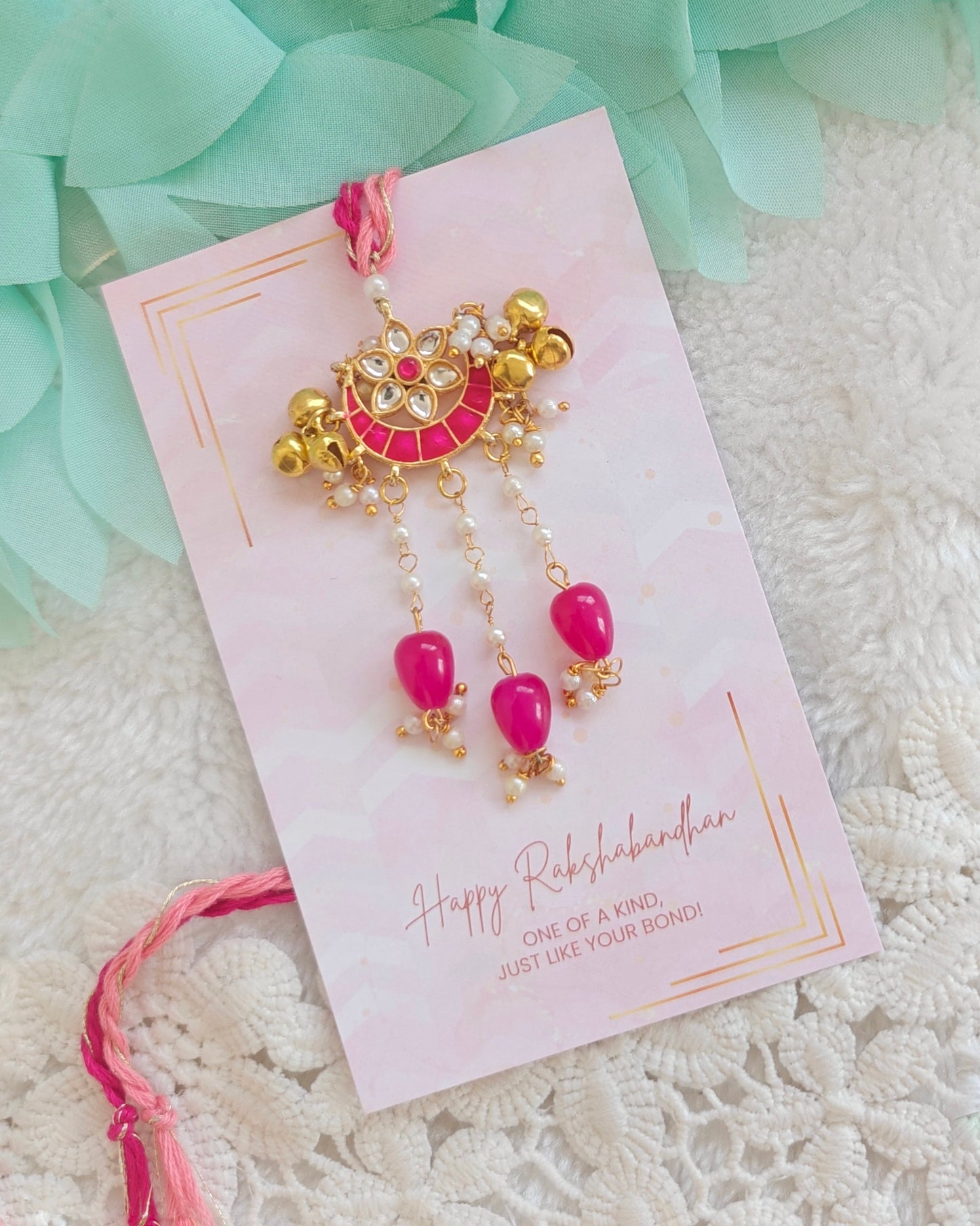 Panna Grace Rakhi Lumba Set