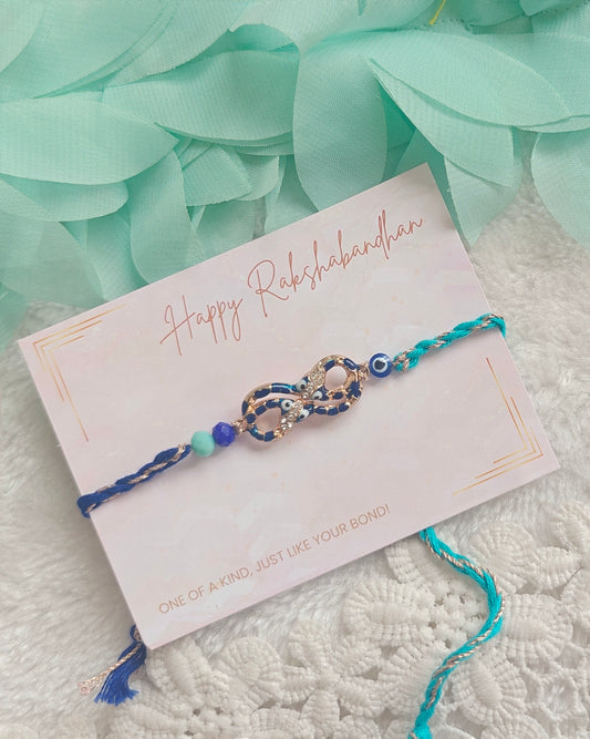 Infinity Evil Eye Rakhi