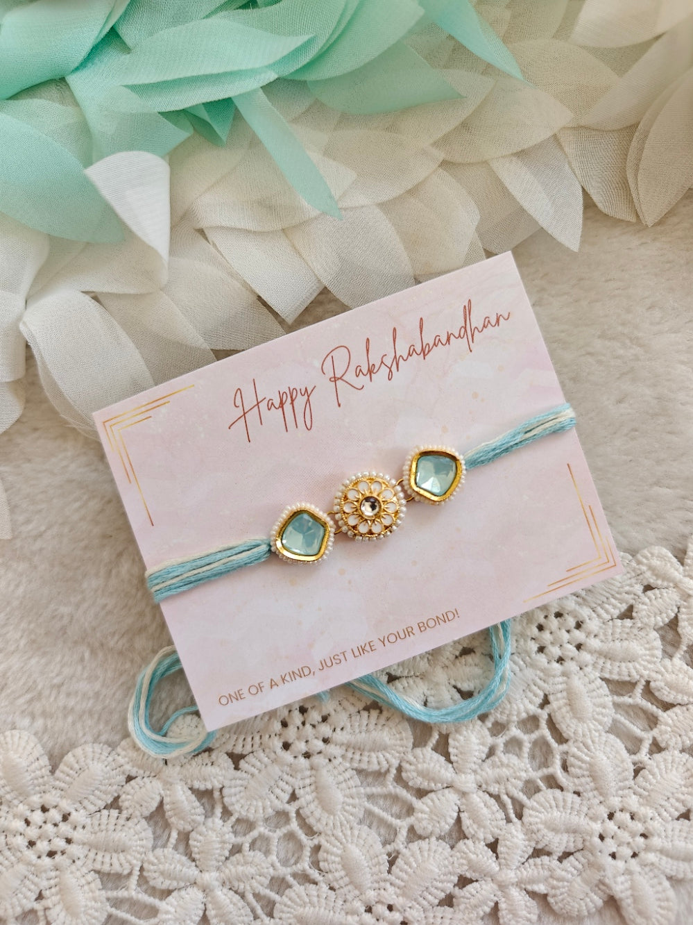 Floral Trio Rakhi