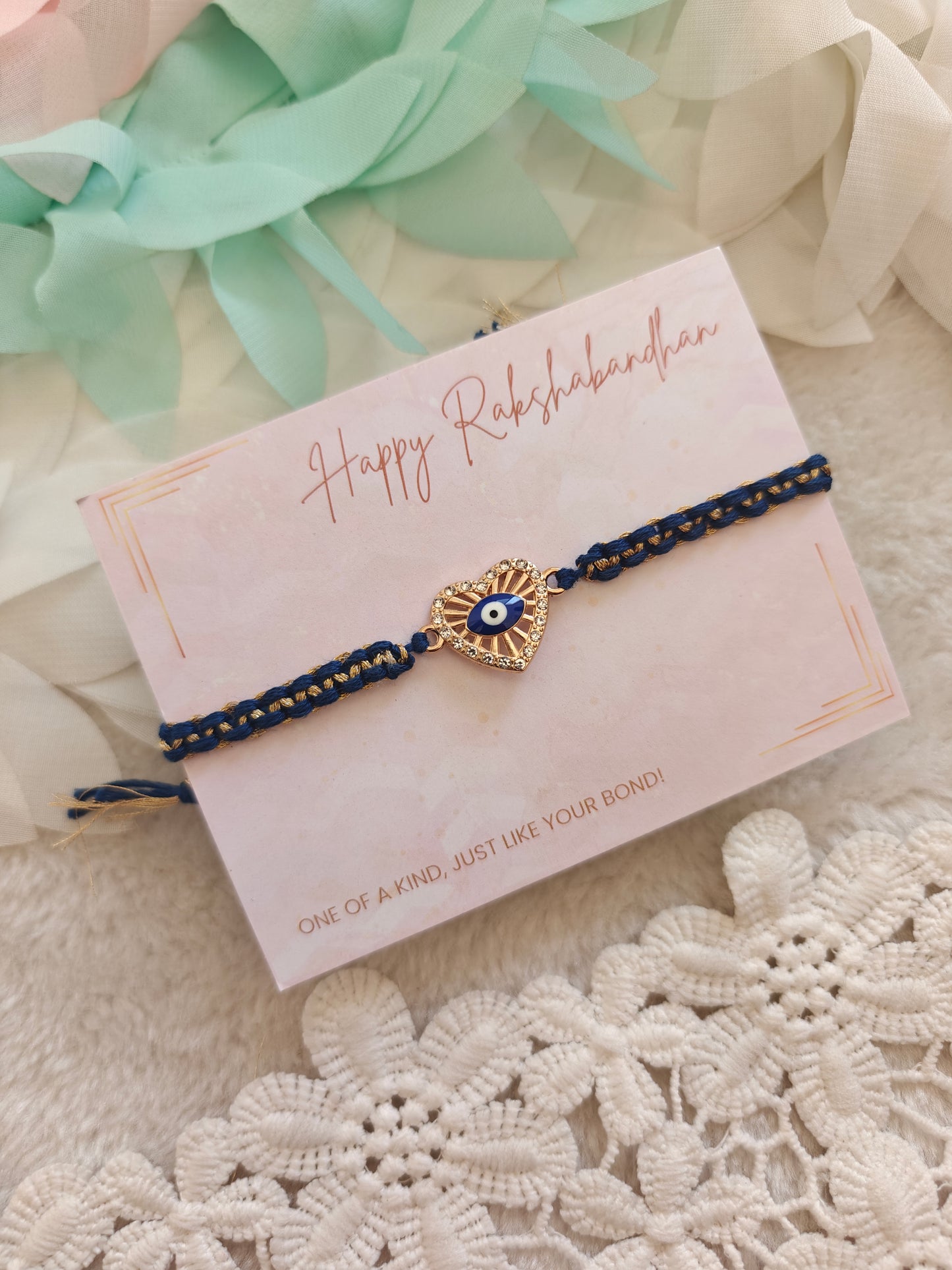 Nazariya Heart Rakhi