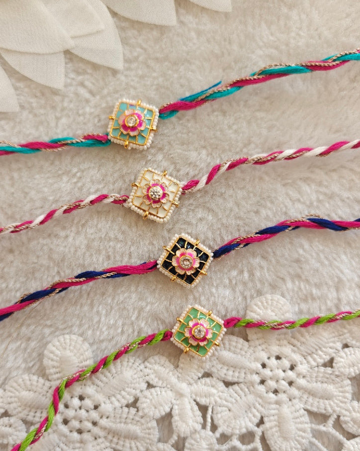 Bloom Square Rakhi