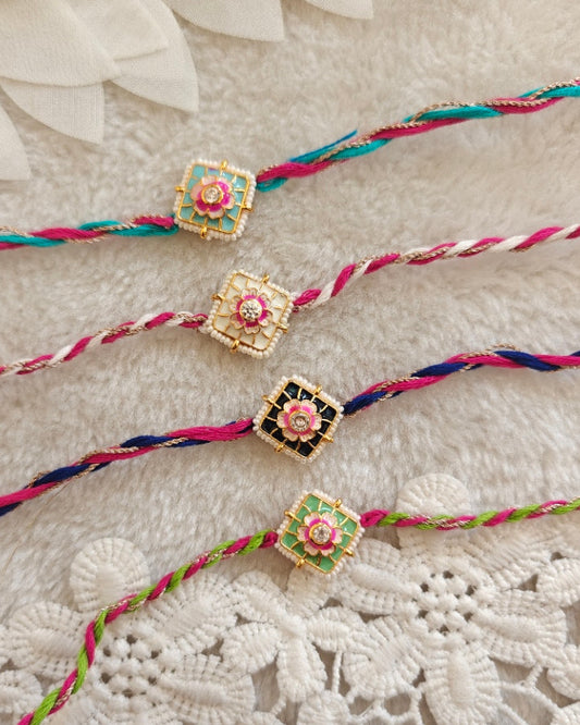 Bloom Square Rakhi