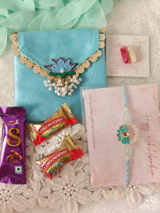 Lotus Grace Rakhi Hamper