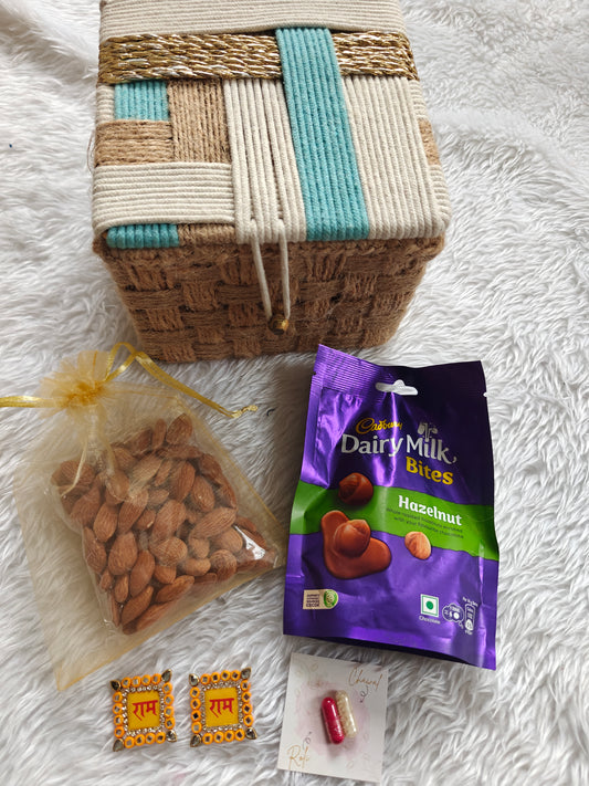 Designer Box Rakhi Hamper