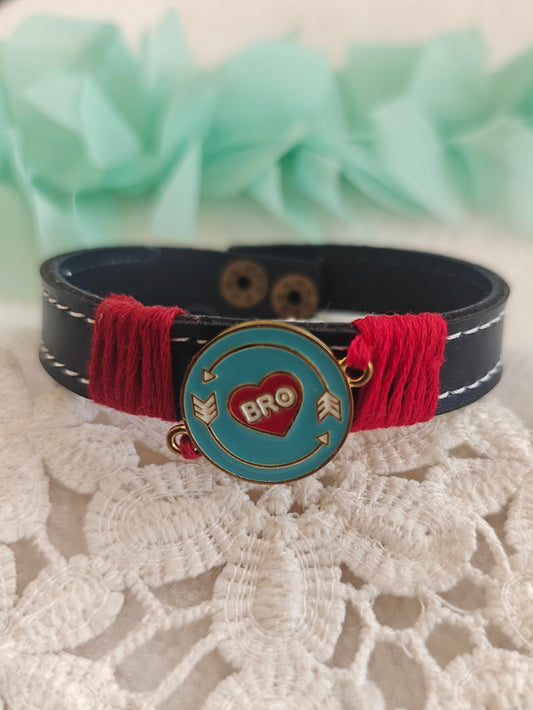 Bro Bond Leather Rakhi