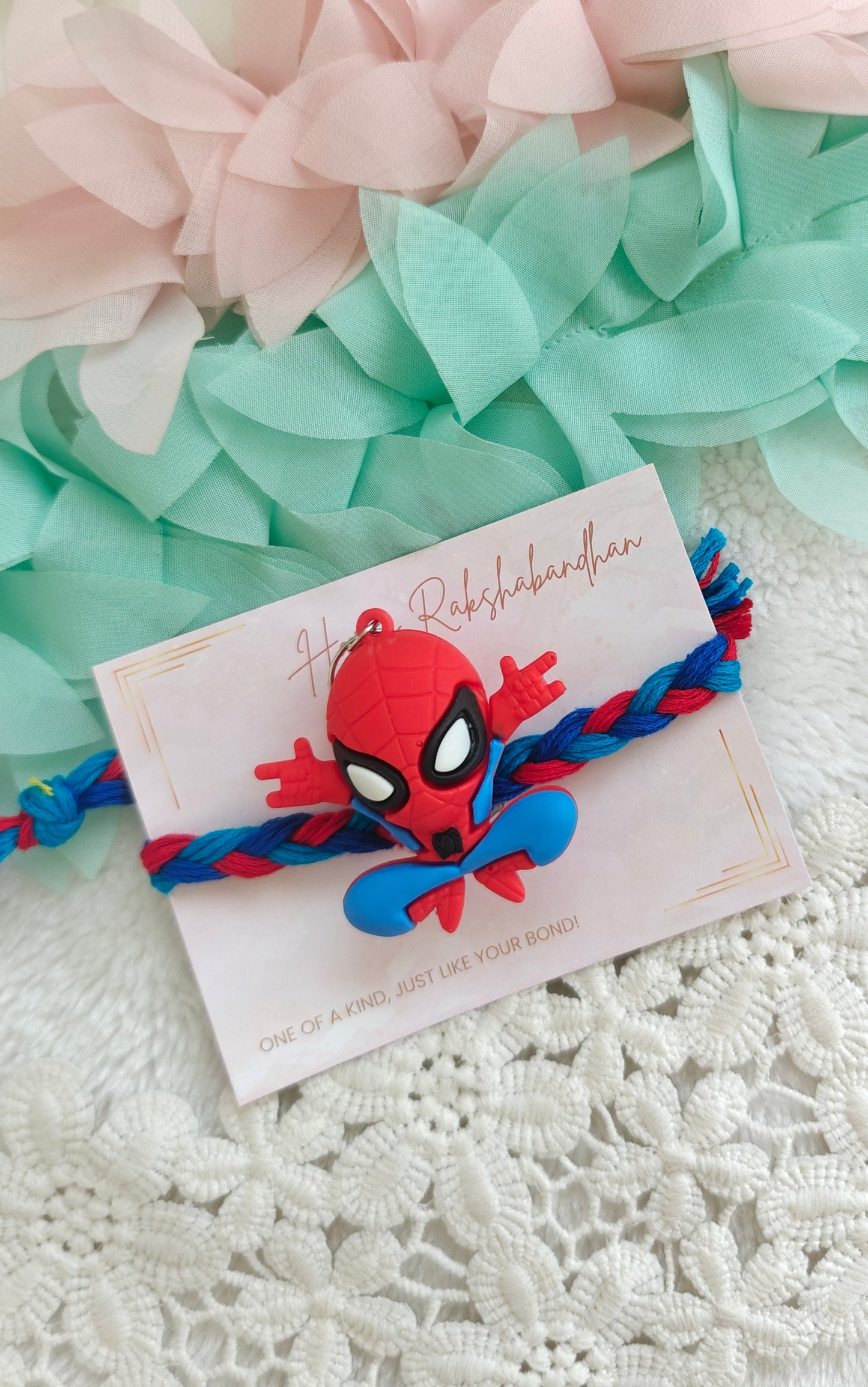 Spiderman Keychain Rakhi