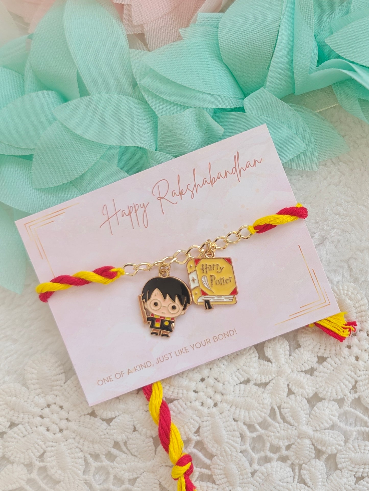 Wizard Boy Charm Rakhi