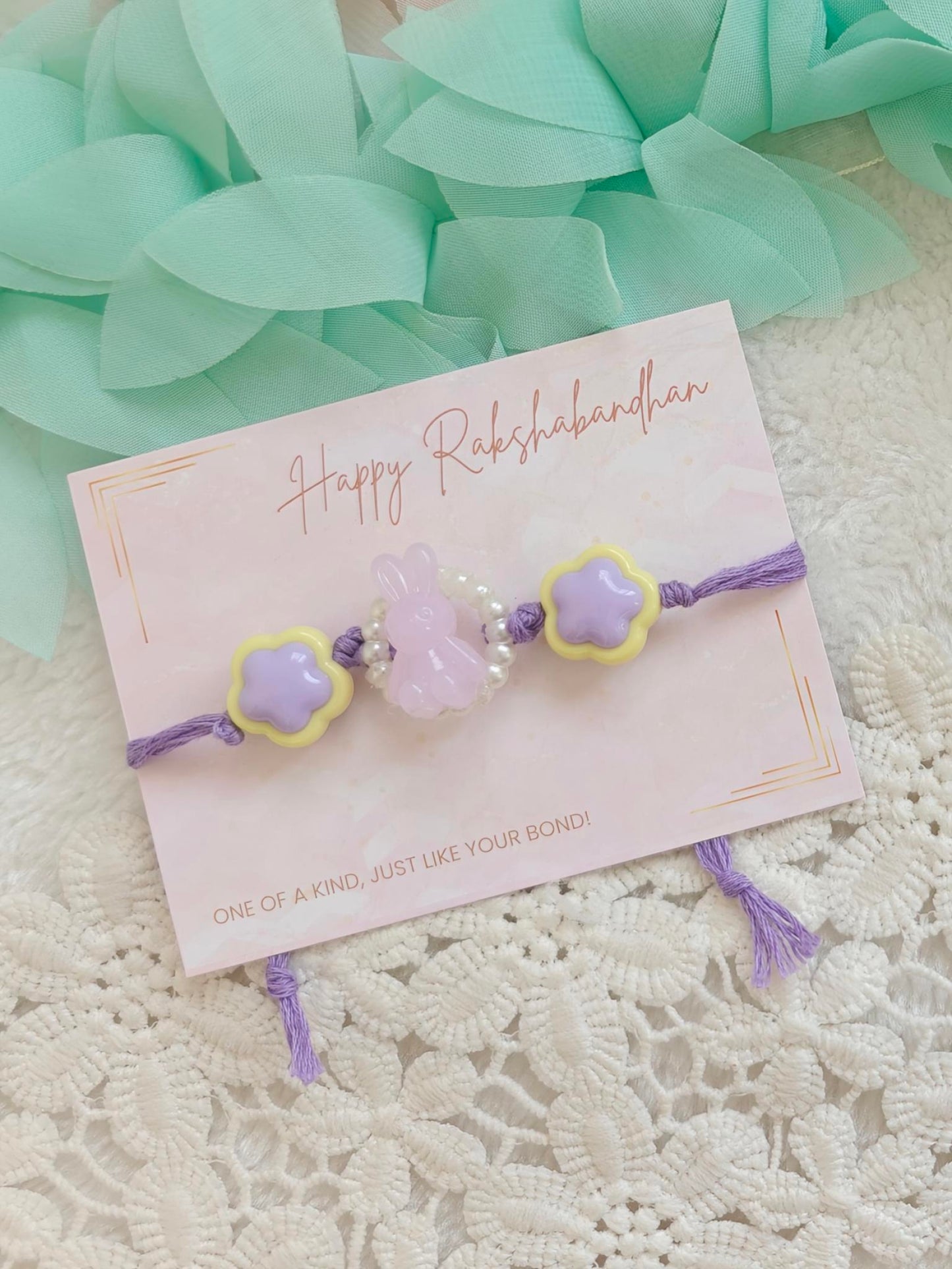 Bunny Blossom Kids Rakhi