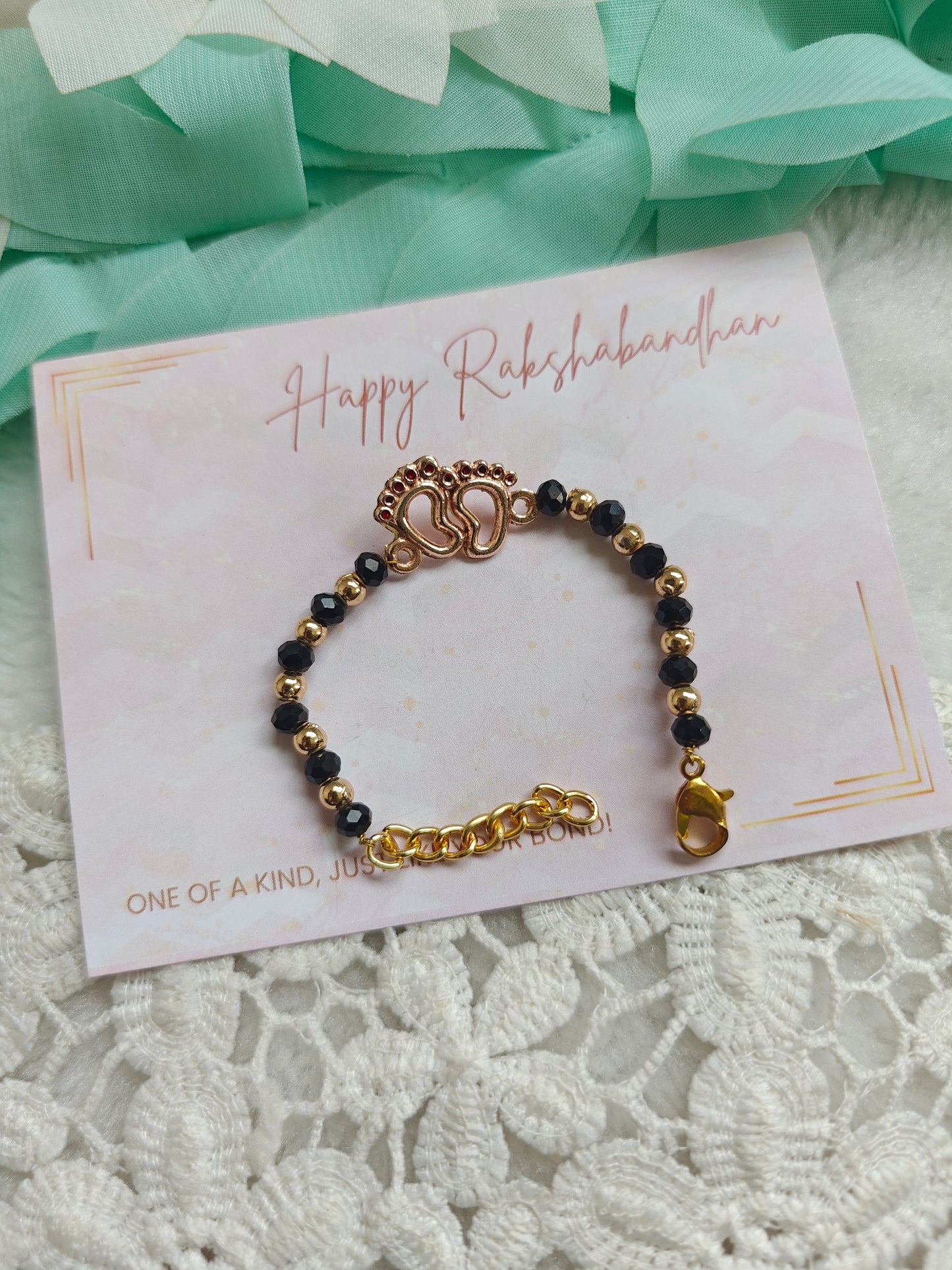Baby Feet Nazar Protection Bracelet