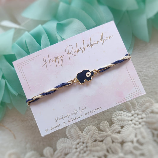 Elephant Evil Eye Rakhi
