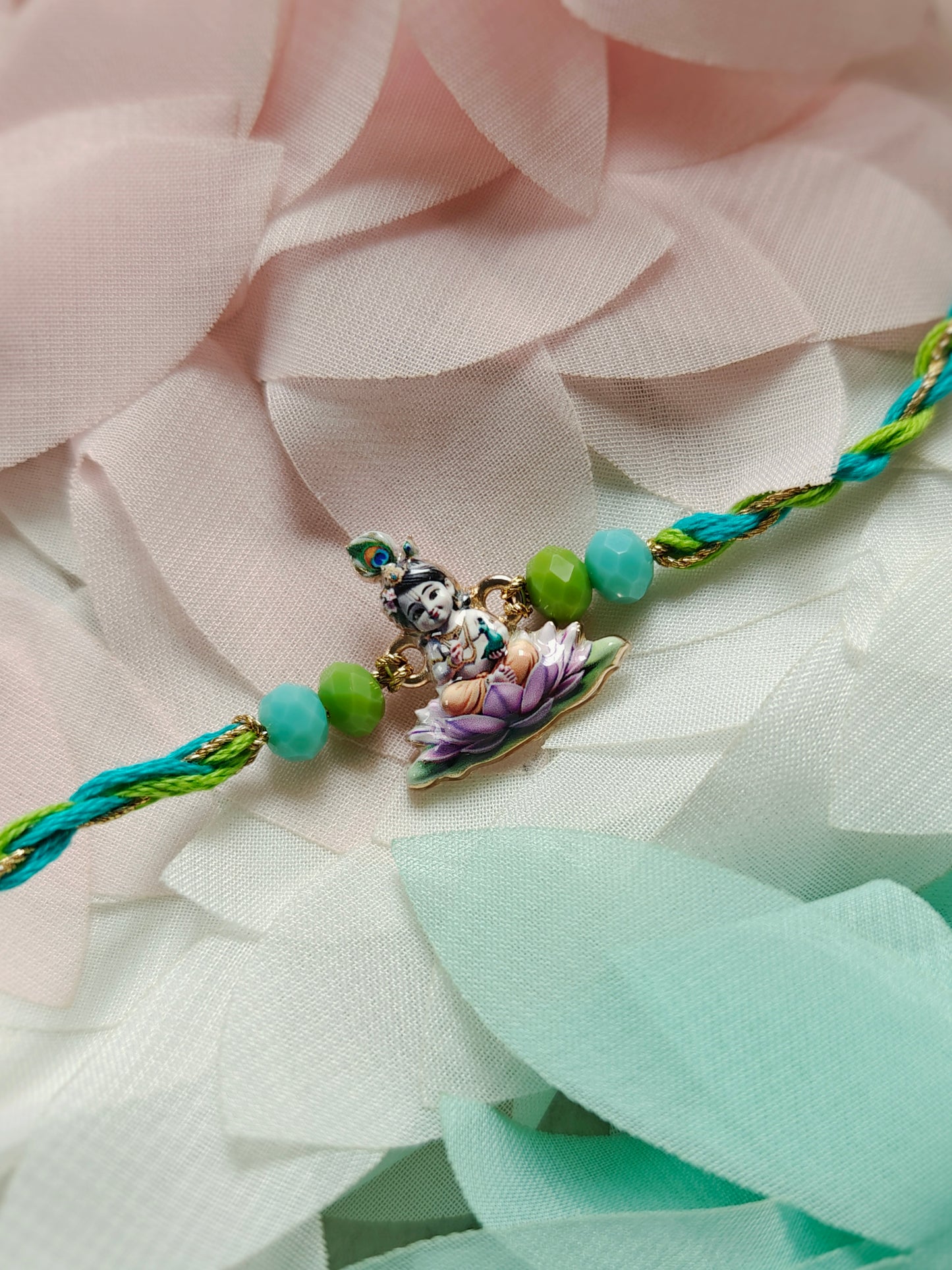 Bal Krishna Lotus Rakhi
