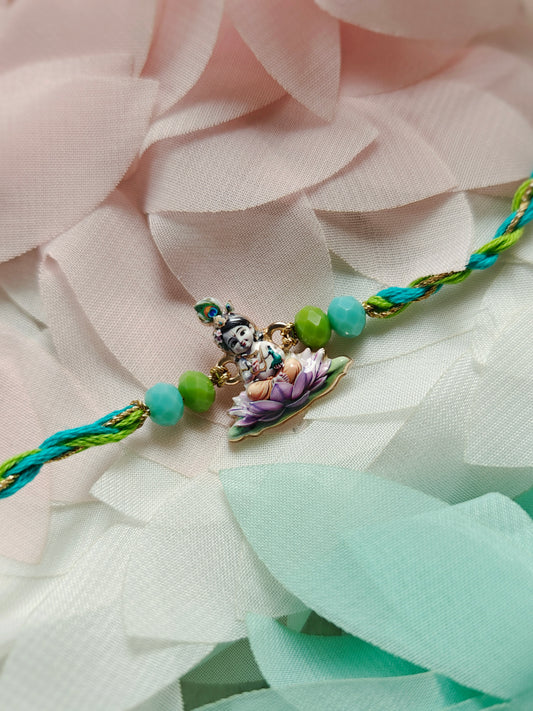 Bal Krishna Lotus Rakhi