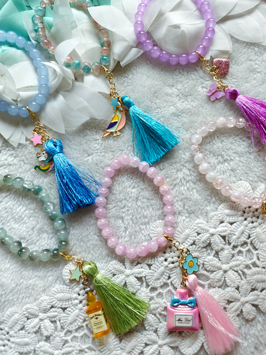 Pastel Charm Bracelet Rakhi Collection