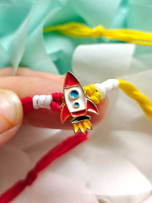 Rocket Explorer Kids Rakhi