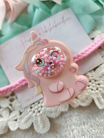 Unicorn Sharpener Kids Rakhi