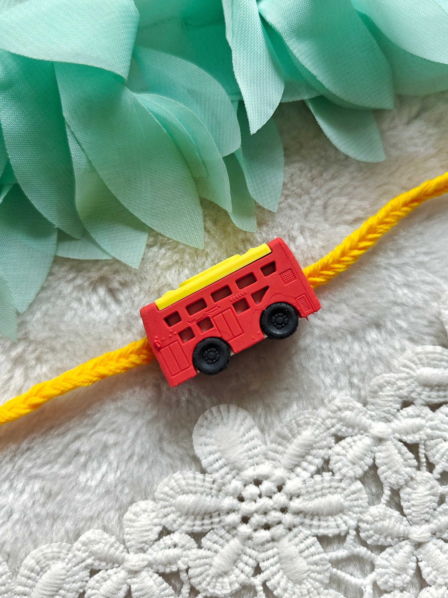 Vehicle Eraser Kids Rakhi