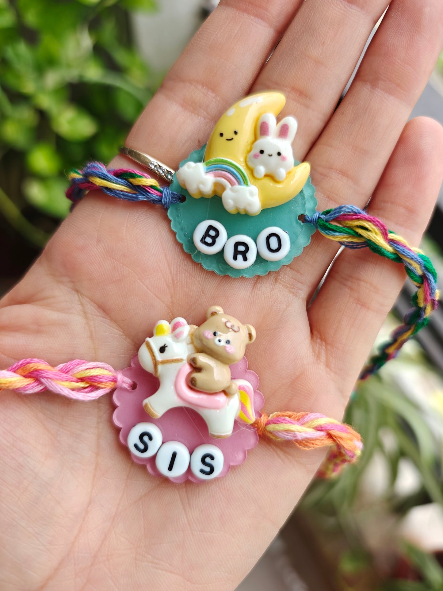 Bro & Sis Cute Sibling Rakhi