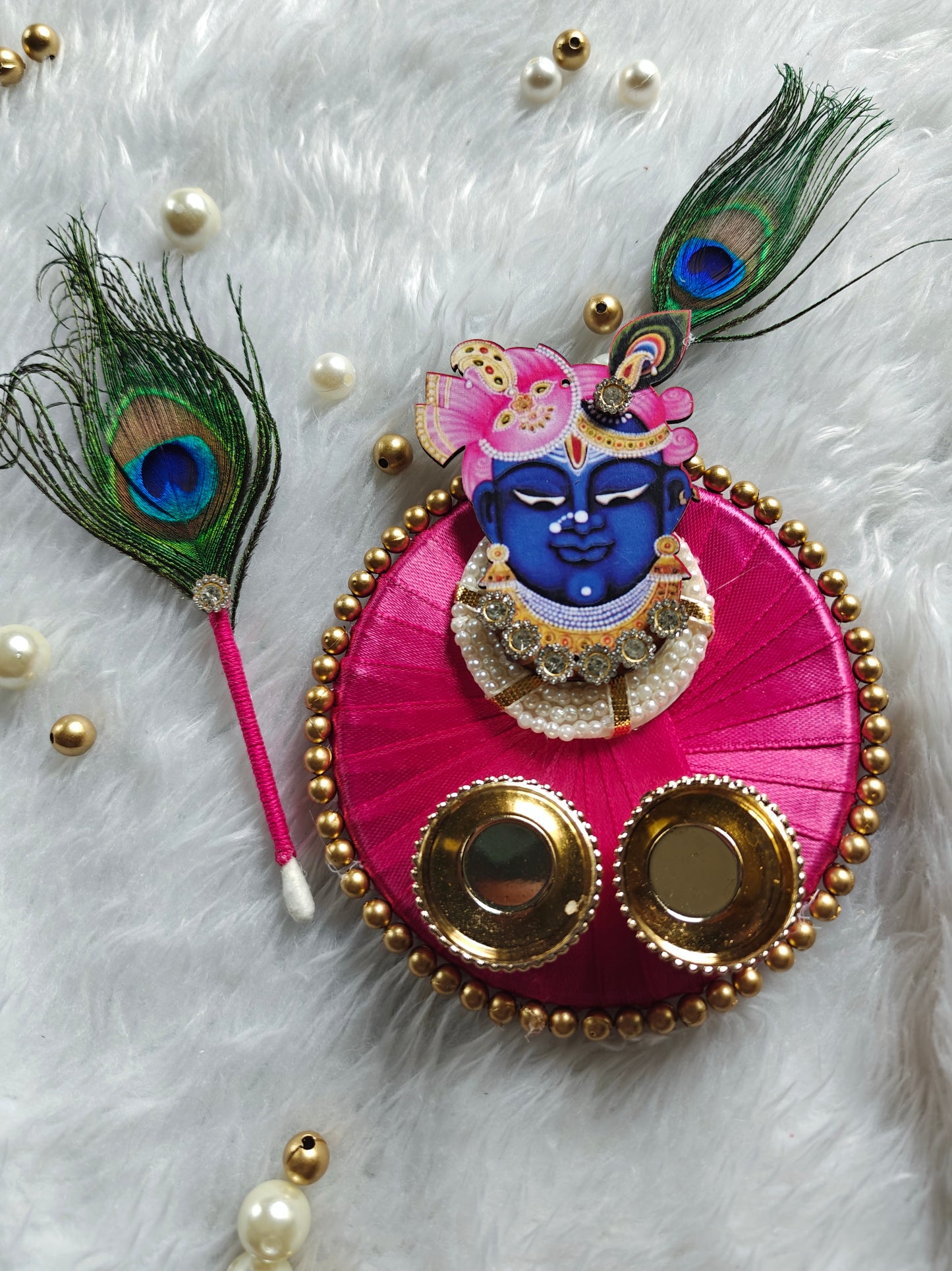 Shreenathji Tilak Plate