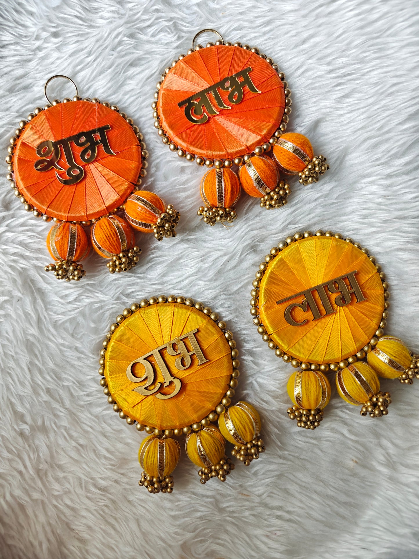 Traditional Shubh Labh Pair