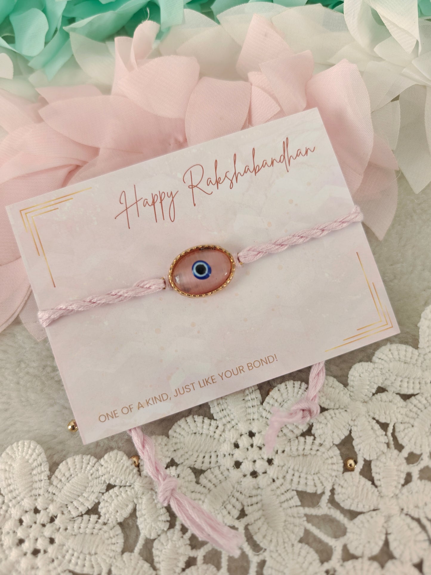 Evil Eye Oval Rakhi