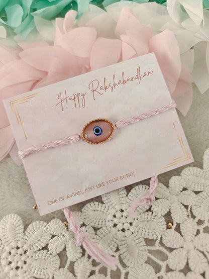 Evil Eye Oval Rakhi