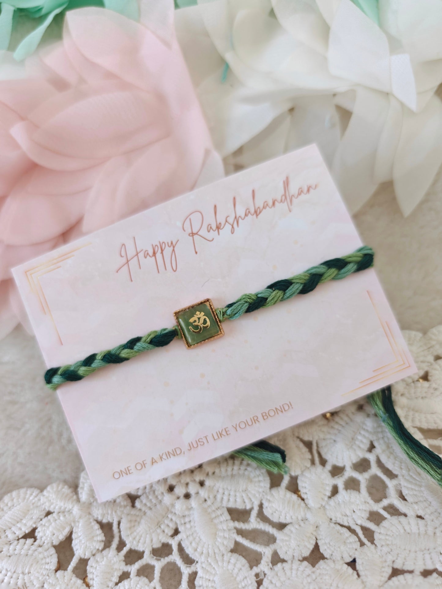 Sacred Om Minimal Rakhi