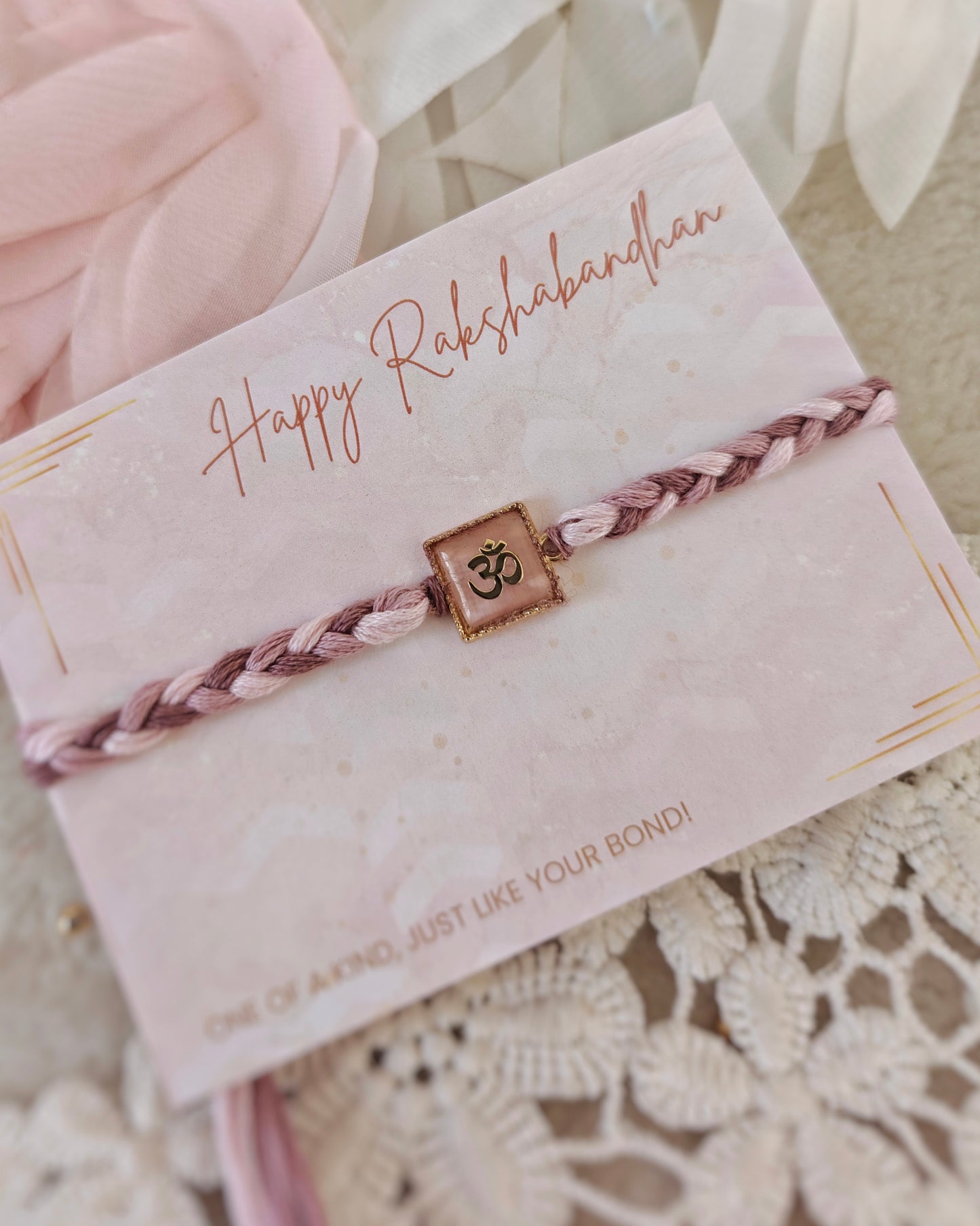Sacred Om Minimal Rakhi
