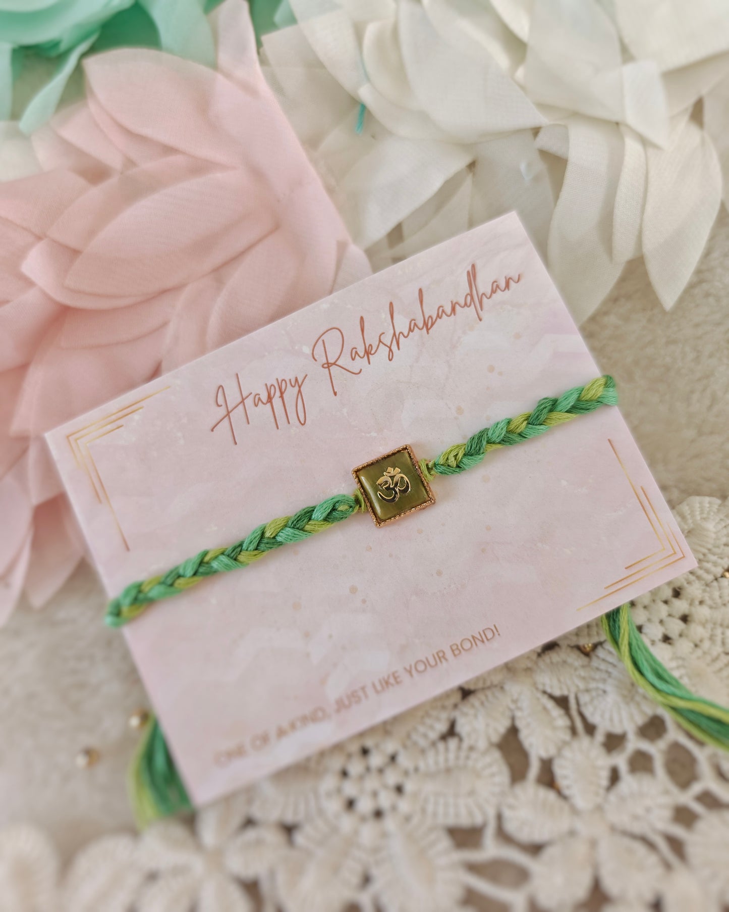 Sacred Om Minimal Rakhi