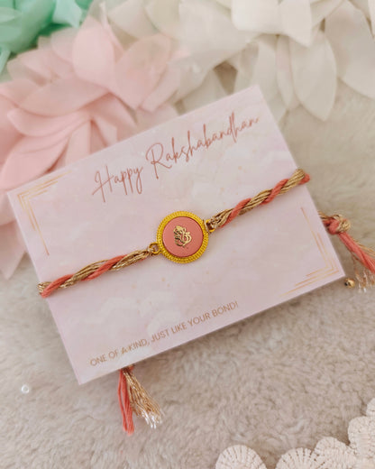 Divine Ganesha Dial Rakhi
