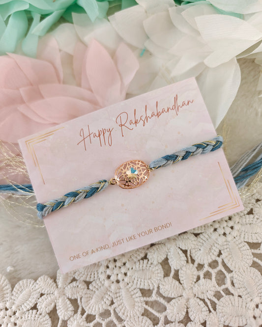 Celestial Crystal Web Rakhi