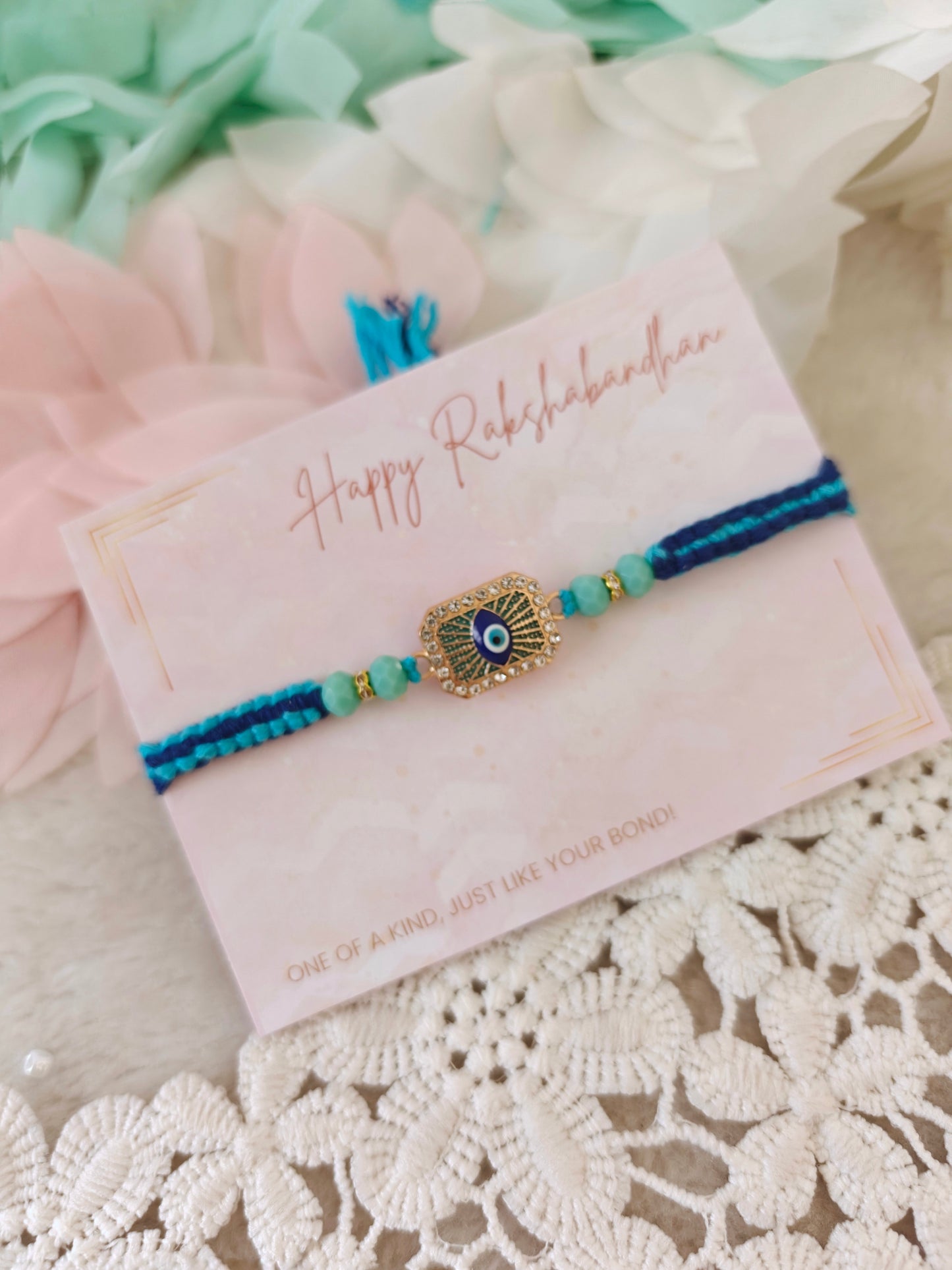Radiant Evil Eye Rakhi