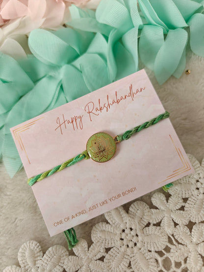 Sacred Lotus Rakhi