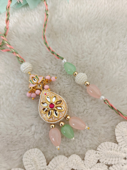 Regal Drop Rakhi Lumba Set