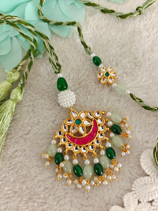 Royal Crescent Rakhi Lumba Set
