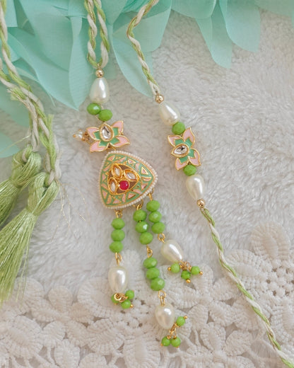 Noor Drop Rakhi Lumba Set