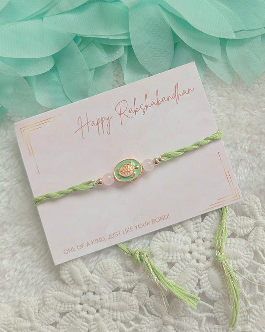 Tortoise Charm Rakhi