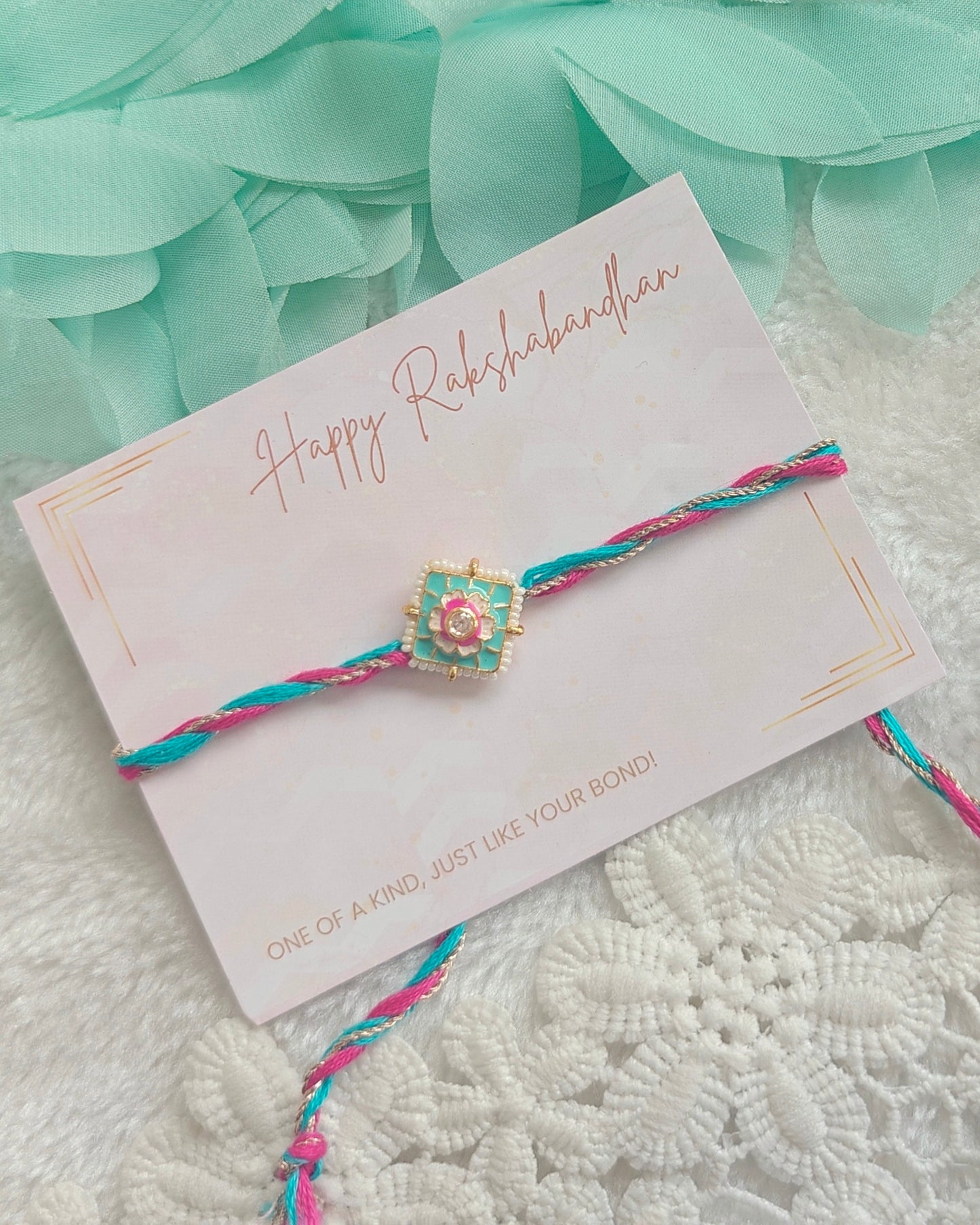 Bloom Square Rakhi