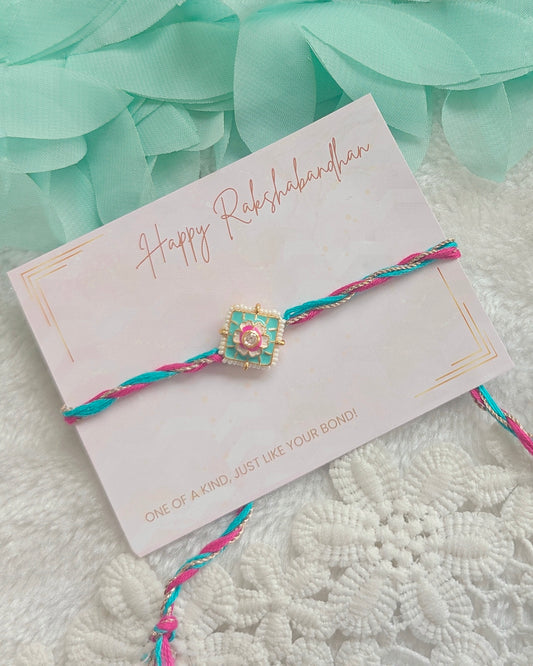 Bloom Square Rakhi