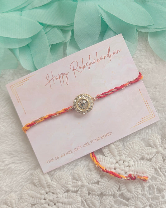 Crystal Halo Rakhi