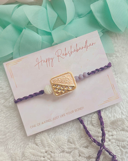 Diamond Kundan Rakhi
