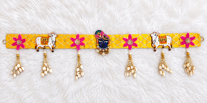 Shrinathji Kamdhenu Floral Toran