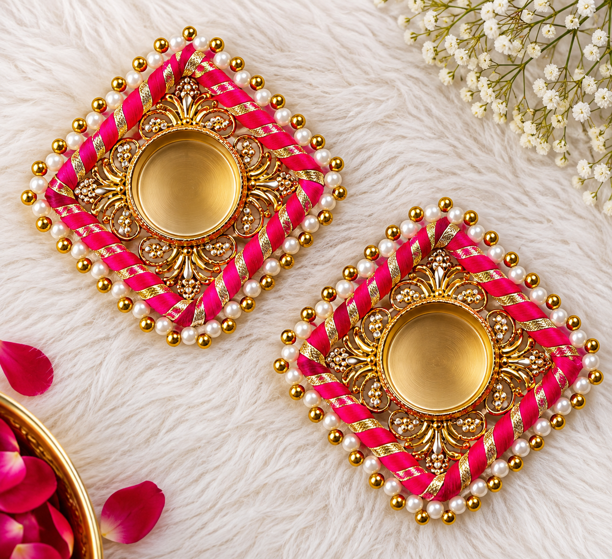 Gulnaar Tealight Holders – Set of 2