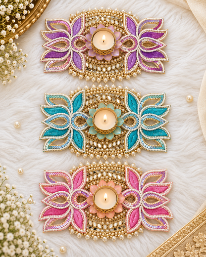 Lotus Aura Tealight Holder